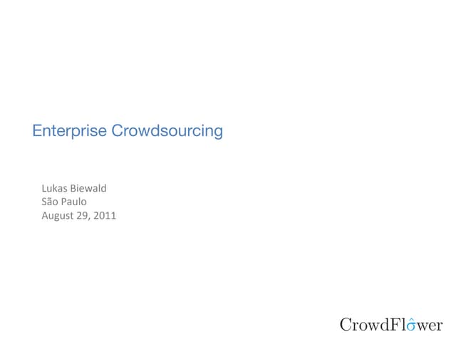 Crowdflower – As pessoas são melhores que os computadores.