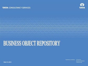 2.business object repository