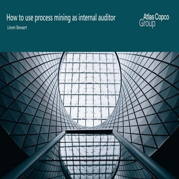 Deloitte - A Framework for Process Mining Projects | PDF