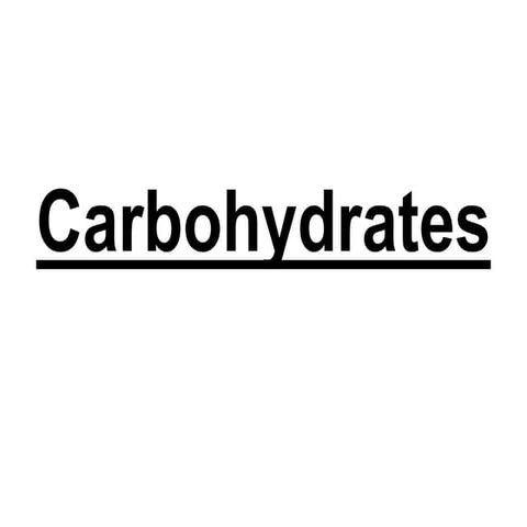 Carbohydrate.ppt