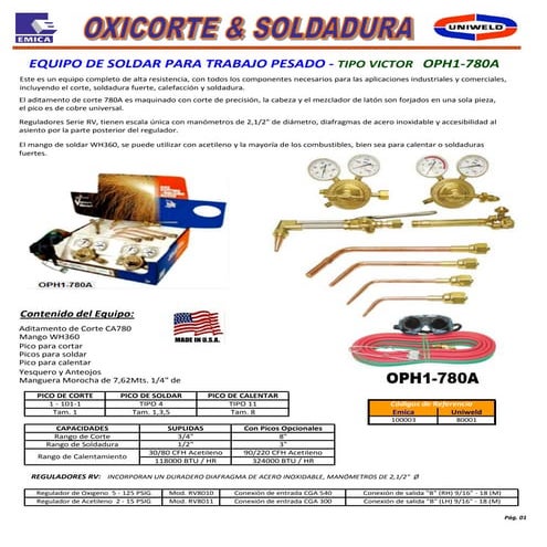 Catalogo de Soldadura Emica