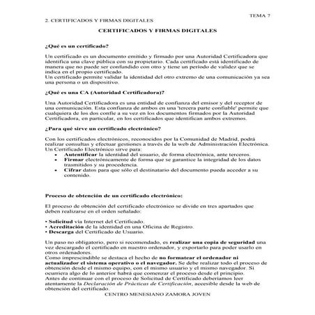 Manual sobre la App Certificado Digital de la FNMT (2025) | PDF