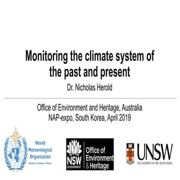 Session 1.1.2. Climate Monitoring