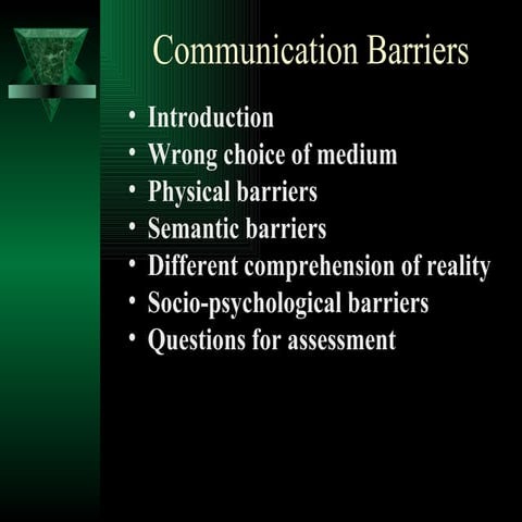 2 Communication Barriers