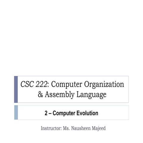 Computer Evolution | PPT