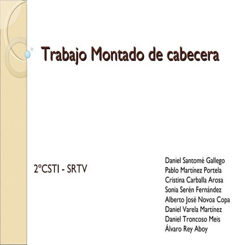 2º Csti   2009  Práctica Cabecera