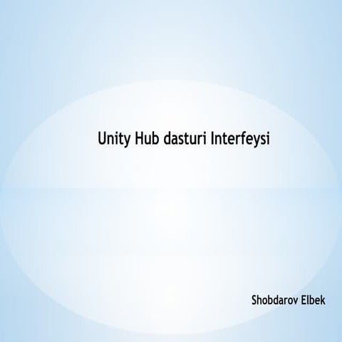Comprehensive Guide to Unity Hub and Editor Interface for Game ...