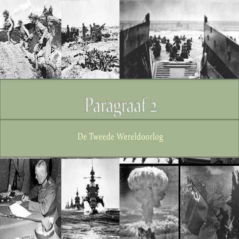 Gebeurtenis 10 mei 1940: Begin 2e wereldoorlog