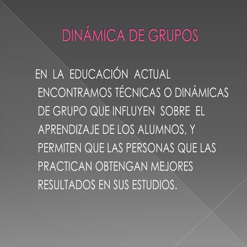 2..dinámica de grupos