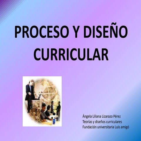 2. el curriculo
