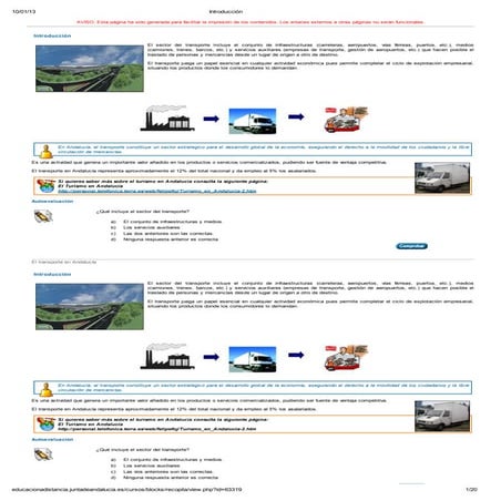 COMERCIO Y TRANSPORTE EN ANDALUCIA - TEMA 2 EL TRANSPORTE EN ANDALUCÍA - FP A...