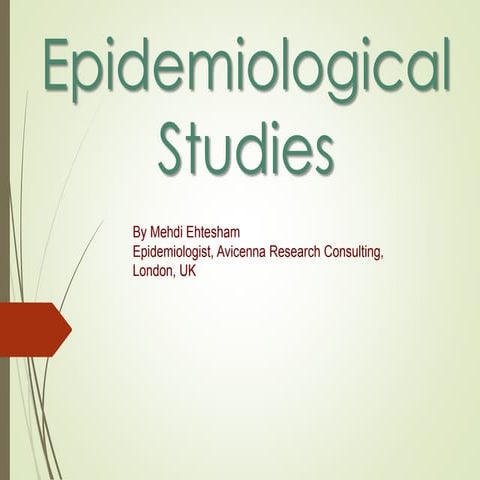 2-Epidemiological studies