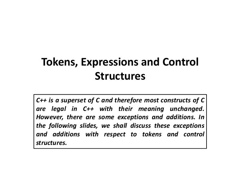 2 expressions (ppt-2) in C++