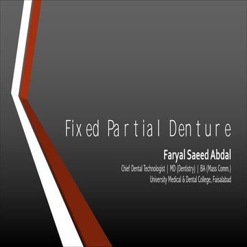 2-Fixed Partial Dentures-Construction @ Faryal.pdf