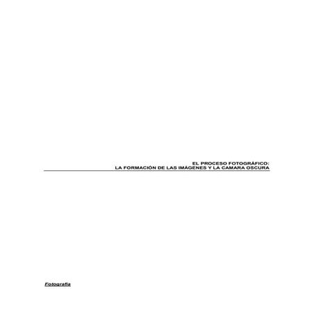 2.Formación de Imágenes y Cámara Estenopéica