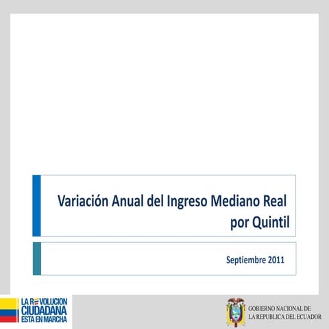 2. gabinete virtual - variación anual del ingreso mediano real por quintil
