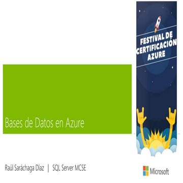 Gestión de Base de Datos en Azure