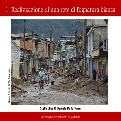 Come dimensionare una rete di fognatura bianca usando GISWATER