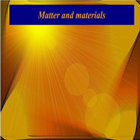 Grade 10 matter and materials 