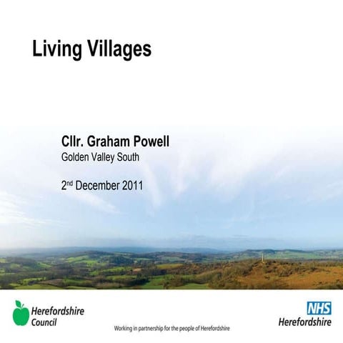 Living Villages 2 - Your Feedback