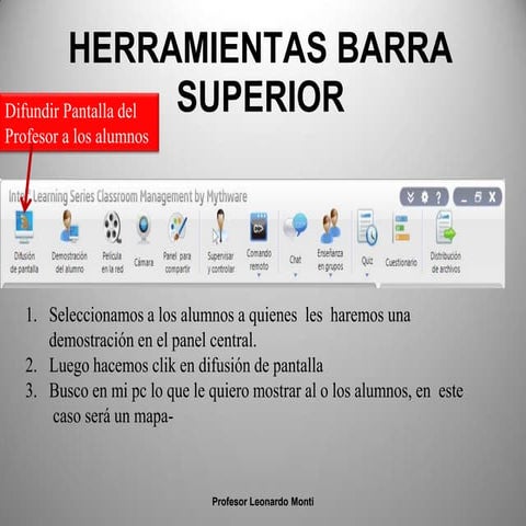 2  herramientas  barra superior