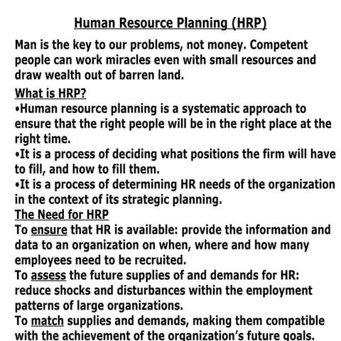 Human Resource Management in Hotel Industry | PPS