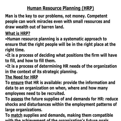 2. Hr Planning ,Recruitment&Selection