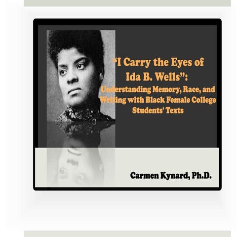 Understanding Memory, Race, and Writing with Black Female College Students' T...