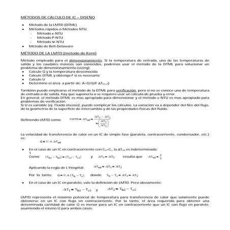 Intercambiadores de Calor parte 1
