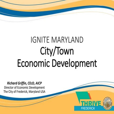 Ignite Maryland: City/Town Economic Development