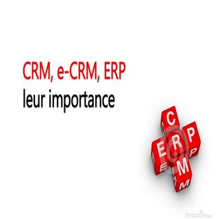Importance ERP CRM