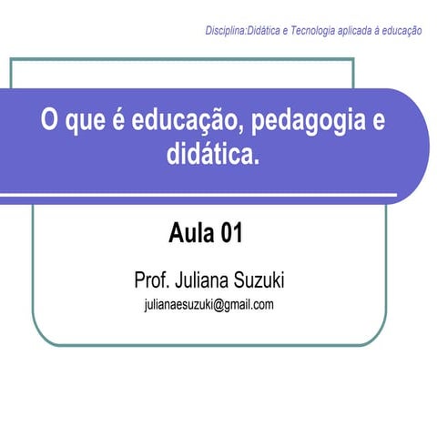 2.introdução à didática