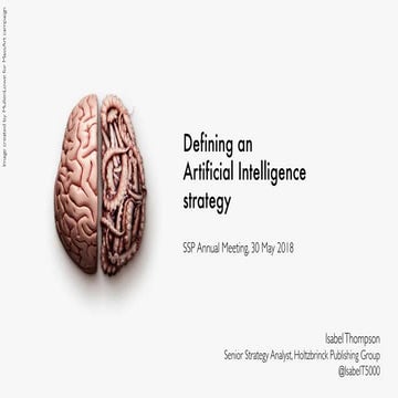 Humans, AI and Decisions Making - 2 - Defining and Artificial Intelligence St...