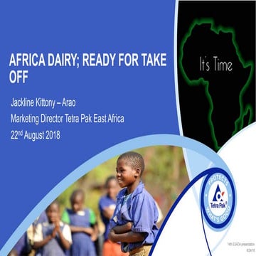 AFRICAN DAIRY; READY FOR TAKE OFF