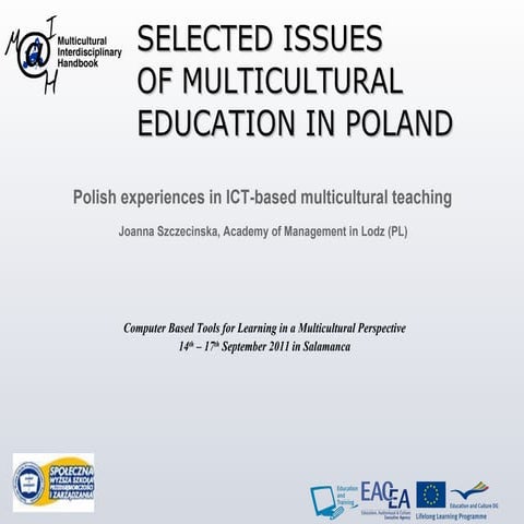 Joanna - Selected issues of multicultural education in Poland