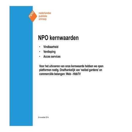 Joost Negenman - NPO