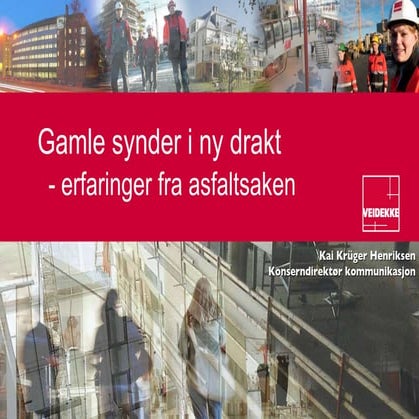 Gamle synder i ny drakt