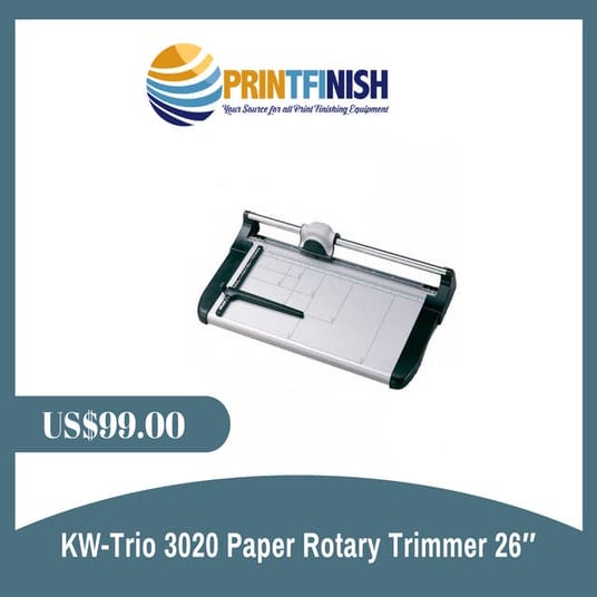 KWTrio 3020 Paper Rotary Trimmer 26