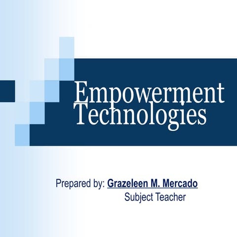 Empowerment Technologies - Lesson 2: ONLINE SAFETY-SECURITY-ETHICS-AND-ETIQUETTE