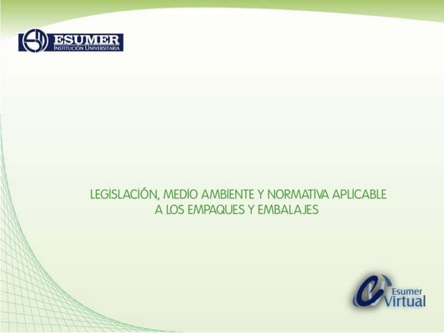 Legislación y Normatividad