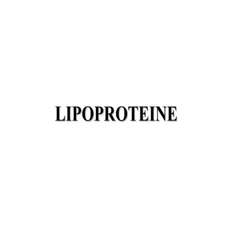 2 lipoproteine