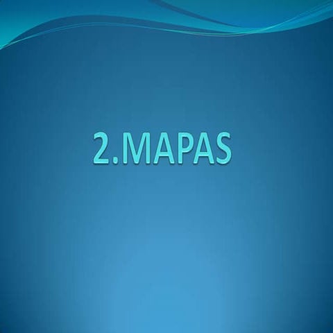 2. Mapas