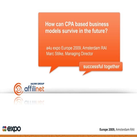 How Can CPA Based Business Models Survive In The Future