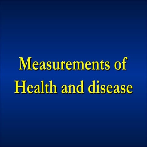 2  measurements in epidemiology(1)