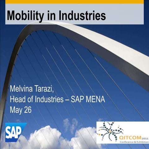 Melvina Tarazi's presentation at QITCOM 2011