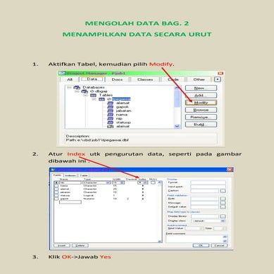 2 mengolah data bag 2 & 3