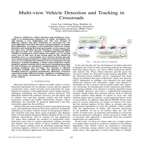 multi-view vehicle detection and tracking in