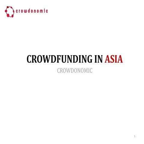 Nicola Castelnuovo - Crowdfunding Evolution in Asia