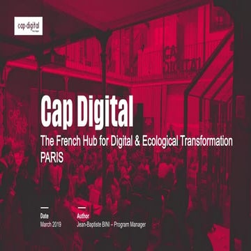 Startup Cities: Paris - SXSW 2019