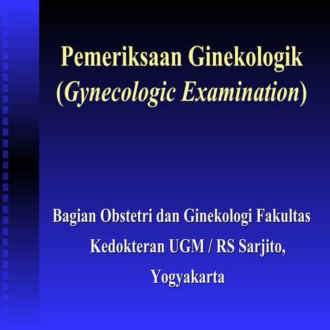 2.pemeriksaan ginekologi